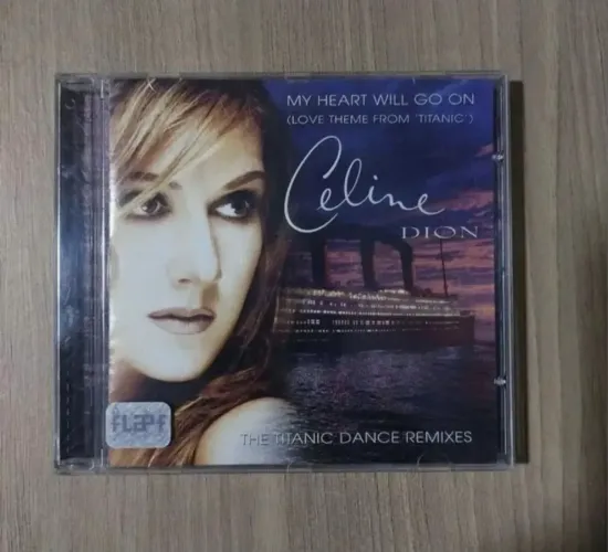 Celine dion - cd single Nacional My heart will go on (Titanic)