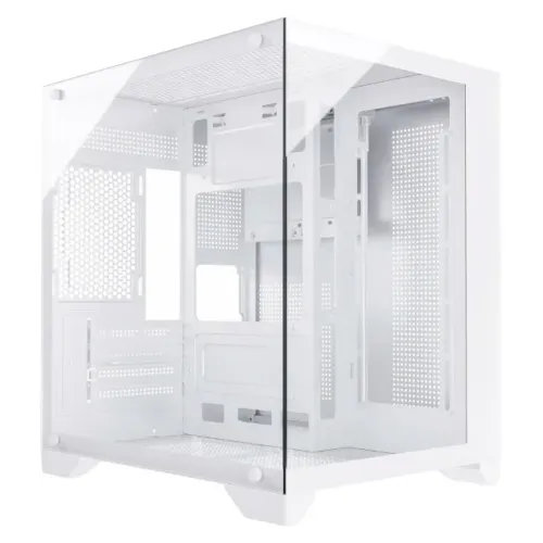 Gabinete Gamer Duex DXJ270-2 W White *Sem Fan Led* - Micro-ATX e Mini-ITX - WZetta