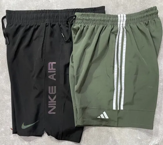 Shorts Nike e Adidas