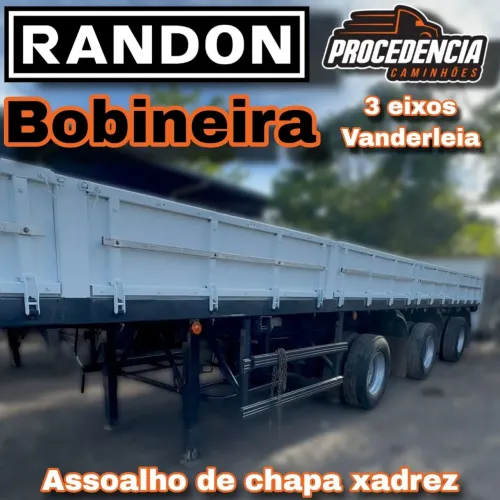 Carreta bobineira 2014 12,4m 3 eixos vanderleia