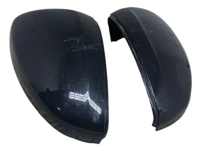 Par Capas Retrovisor Peugeot 208 2018 2023 Original Usado - Preto
