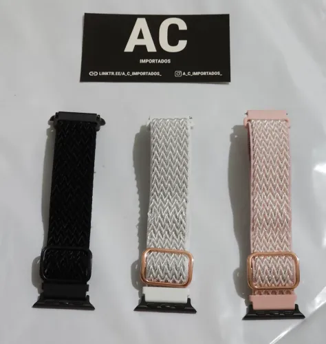 Pulseiras em Nylon soft Apple Watch 38/40/41mm
