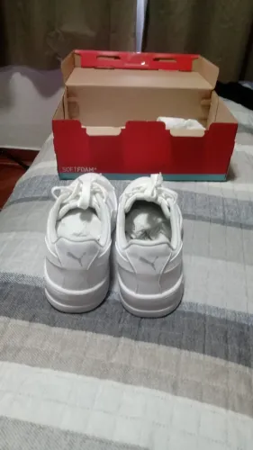 Tênis Puma Court Classic Clean Masculino - Branco 39