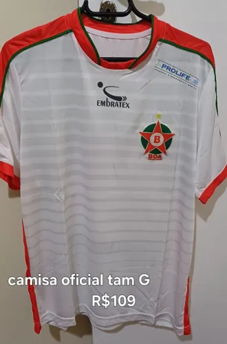 Camisa Oficial Boa Esporte Clube - Tamanho G