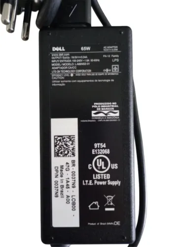 Fonte original Dell 65w