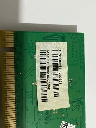 Placa de rede PCI 