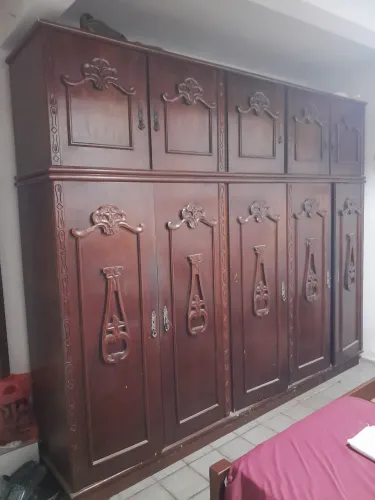 GUARDA ROUPA E CAMA Casal MADEIRA MACIÇA 