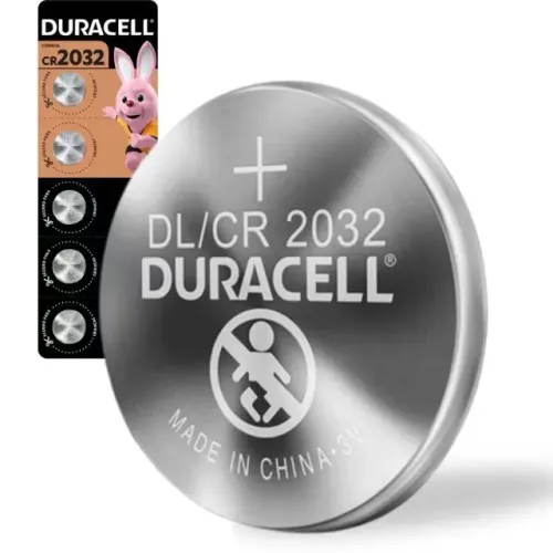 bateria 2032 duracell cartela com 5 unidades