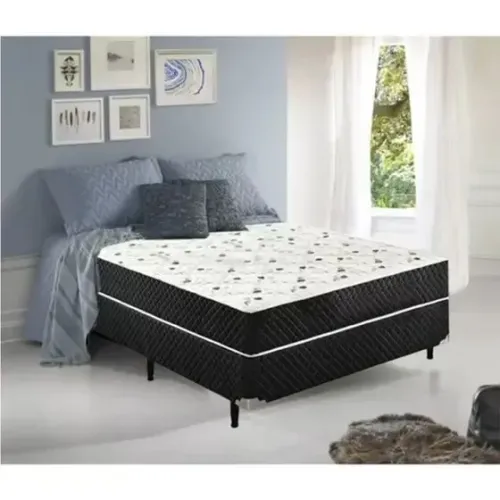 Cama Box Conjugada Casal Espuma