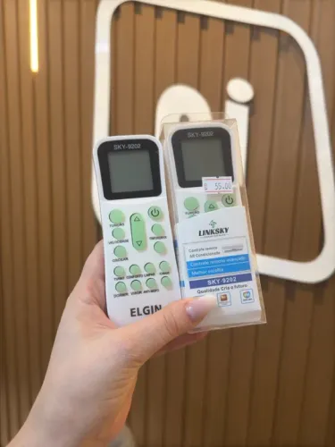 Controle Remoto Ar Condicionado Elgin