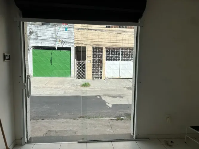 Porta de vidro temperado para loja