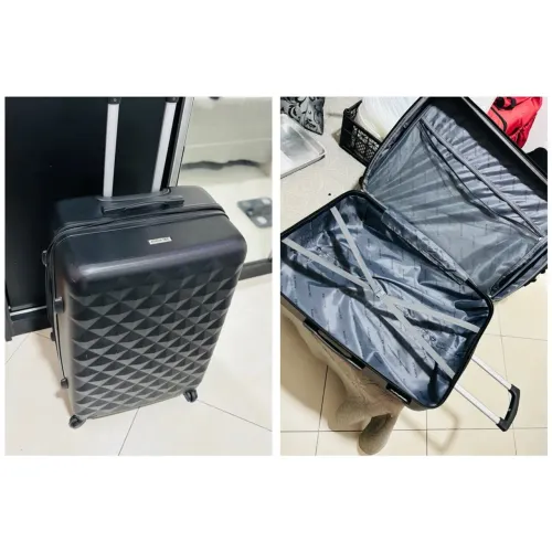 Mala Grande 32kg Viagem Preta 