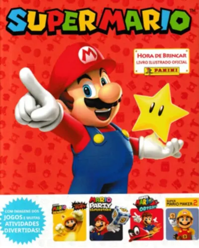 Álbum Super Mario - Panini. completo
