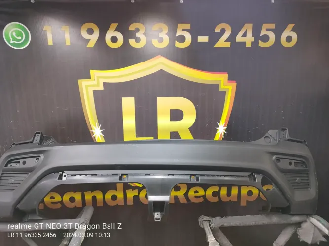 Parachoque Traseiro Hyundai Creta 2016 2017 2018 S/Sensor Novo Original