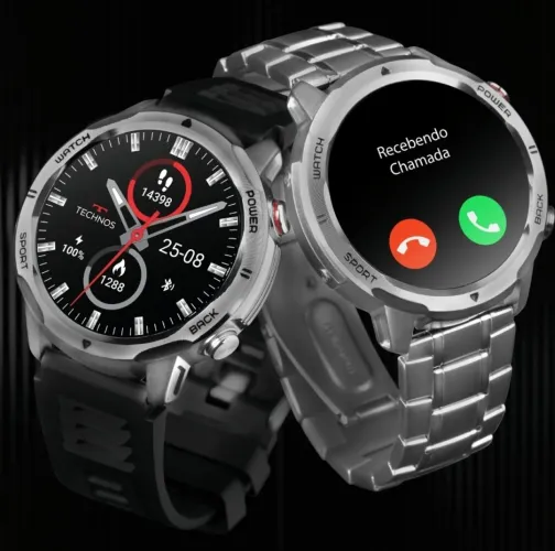 Smartwatch Technos - Design Moderno e Funções Avançadas