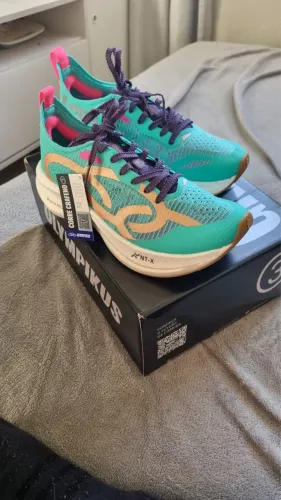 Tênis FEM Olympikus Corre 3 Grafeno Azul Turquesa