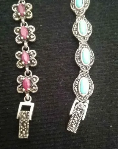 Pulseira de prata 300,00 cada 