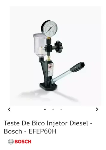 Tester de Bicos Injetores Diesel BOSCH