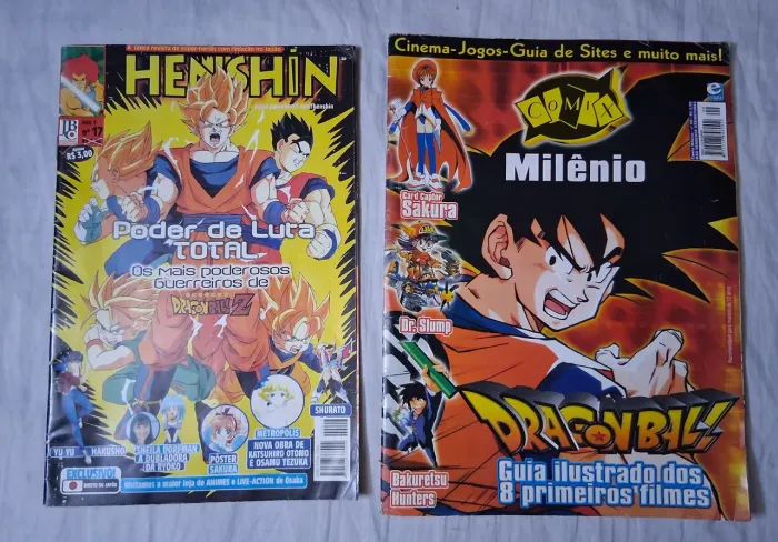 DRAGON BALL Z - LOTE REVISTAS