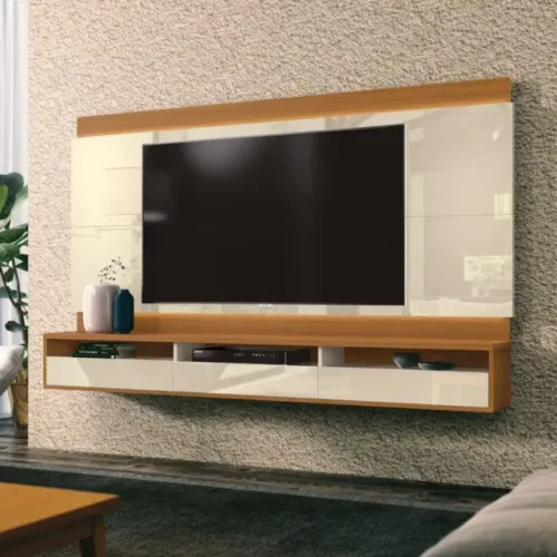 sala painel home bancada