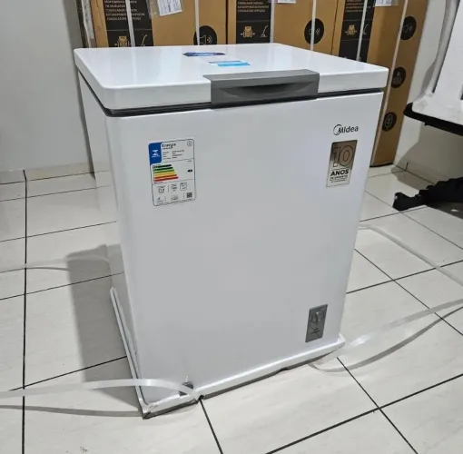 Freezer Vertical Midea 198 Litros 10 anos de garantia