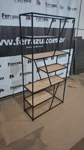 Estante industrial 180x90x30