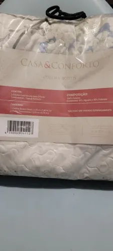 NOVO Cobre leito casal com 2 porta travesseiro