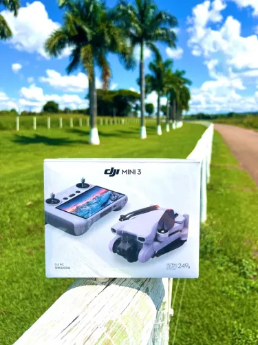 PROMOÇÃO - OPORTUNIDADE - DRONE DJI MINI 3 RC - CONTROLE COM TELA - ORIGINAL - LACRADO