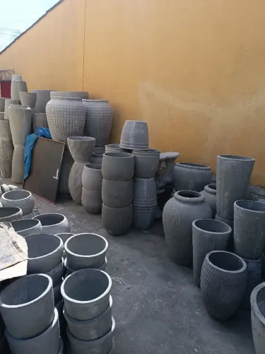 Vasos Decorativos de Cimento com fibra 
