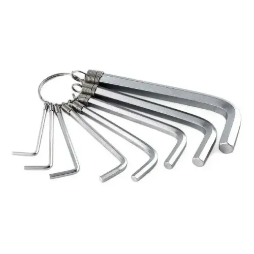 Kit De Chaves Pequena Allen 10 Pcs Sextavado Chaveiro Startools 