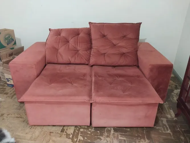 Vendo Sofá Veludo 
