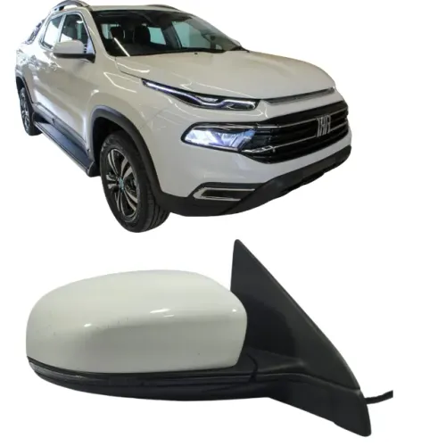 Retrovisor Fiat Toro Freedon 2017 2018 2019 2020 2021 Ld (Usado)