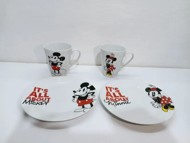 Kit de Cozinha Mickey e Minnie