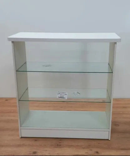 BALCÃO EXPOSITOR BRANCO