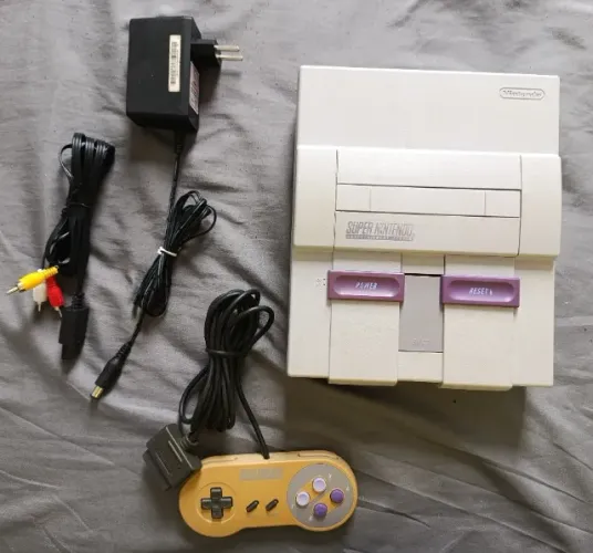Super Nintendo Completo Funcionando 100%