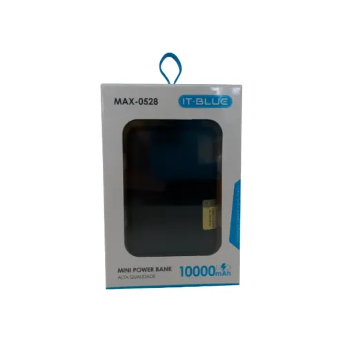 Carregador Móvel Portátil Power Bank 10.000 mAh It-blue
