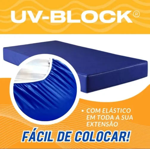 Protetor de Colchão Impermeável UV-Block com Elástico