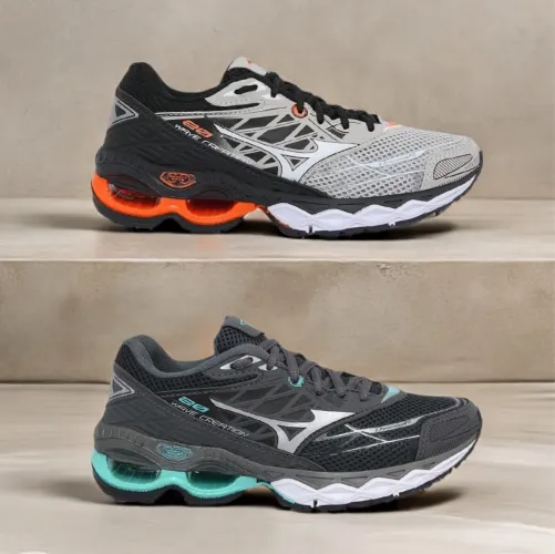 Tênis Mizuno Wave Creation 22 - Conforto e Design