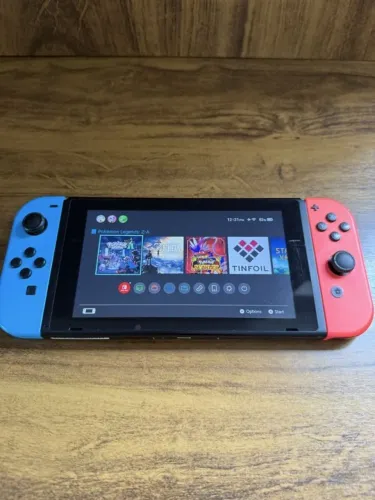 Switch Desbloqueado (Primeira Geração V1 - Modelo raro, ideal para desbloqueio)