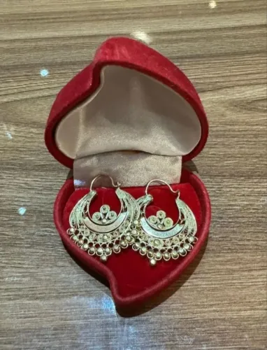 Brincos Renda Portuguesa Ouro 18k