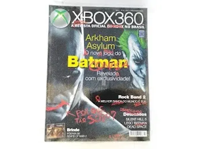 Revista Xbox N. 23 Ano 2: Batman Coringa + Pôster