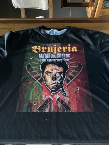 Brujeria - Camisa Tour 30 Anos Matando Gueros - 3G