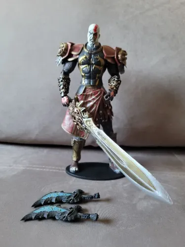 Action Figure - Kratos - Edição com armadura de Ares (Neca)