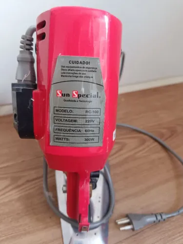 Máquina de corte de tecido 4 polegadas 300 W Sun special
