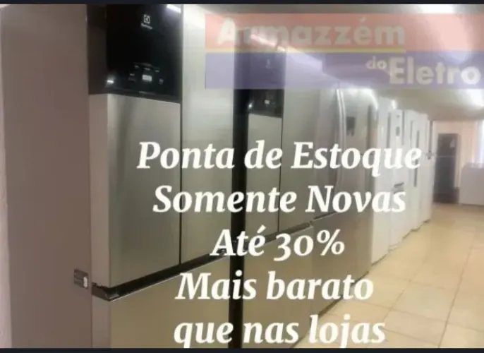 Geladeiras"Novas" Com Garantia+Entrega+Parcela "Bem mais Barato que nas Lojas"