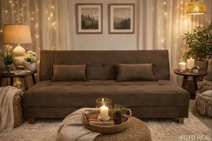 Sofá Cama Arpoador 1,85 m - Produto Novo! Pronta   Entrega!