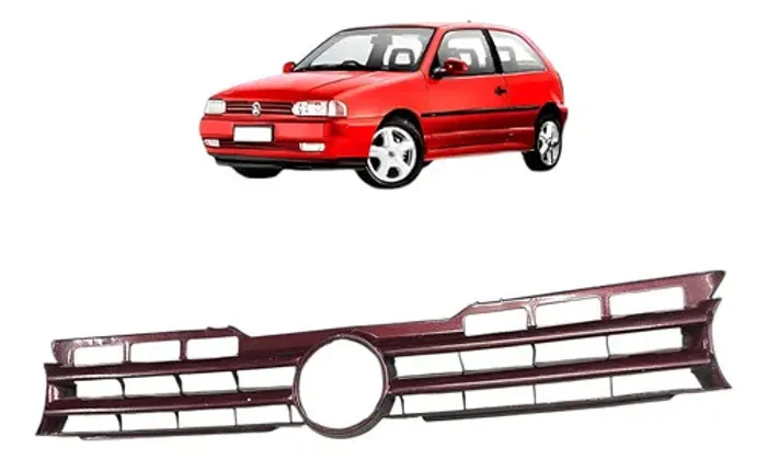 Grade Parachoque Frontal Vw Gol Saveiro 1995 1998 2000 Usado