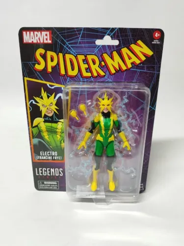 Electro (Francine Frye) - Spider Man - Marvel Legends - Homem Aranha - Lacrado