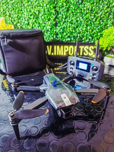 Drone l600 pro  gimbal 2 eixos gravação 2.7k gps