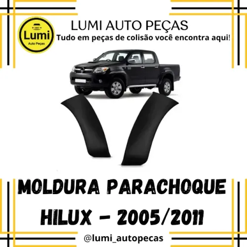 Moldura Parachoque Hilux 05/11 - NOVA 